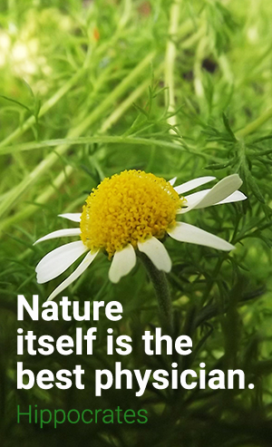 Nature is a natural physician